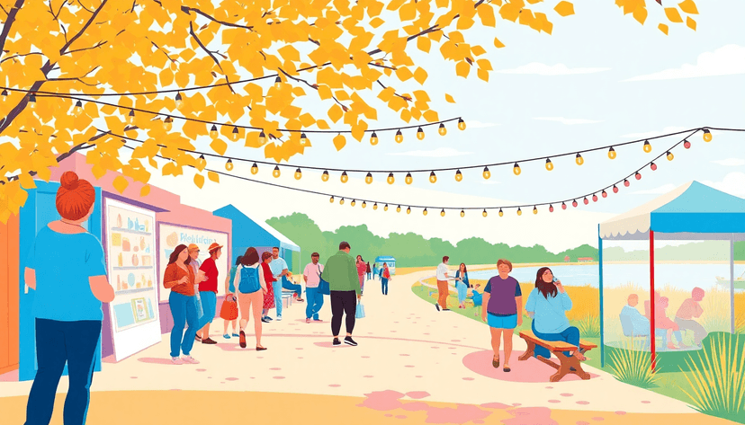 Port Meadow Hosts Local Arts and Culture Event - Oxford good news story