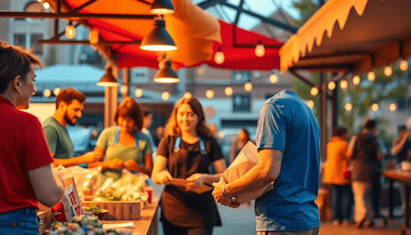 Trinity Kitchen Street Food Initiative Supports Local Sports - Leeds good news story