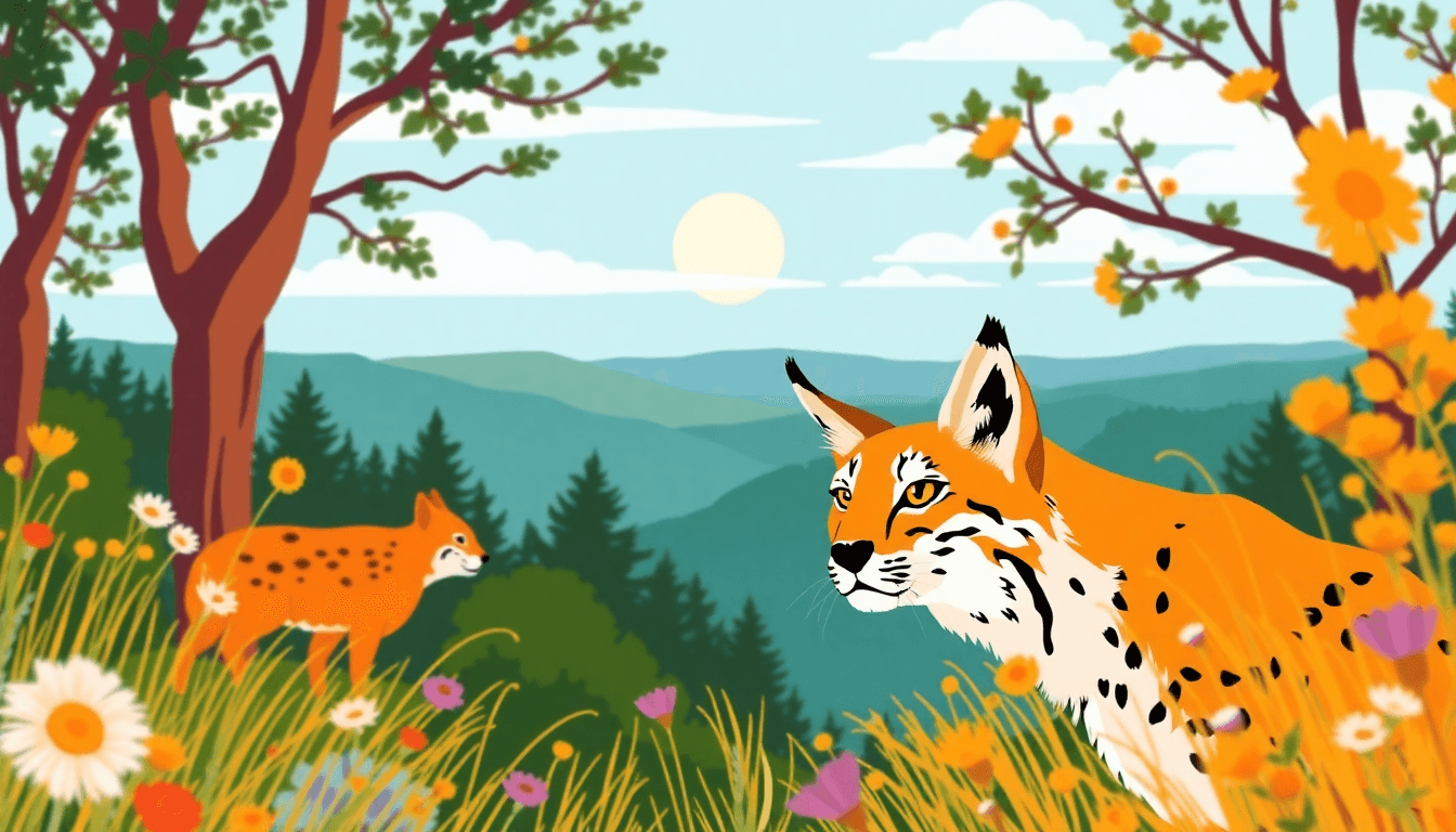 Lynx Reintroduction Gains Support in Scottish (Oxford) - positive community news from Oxford, England