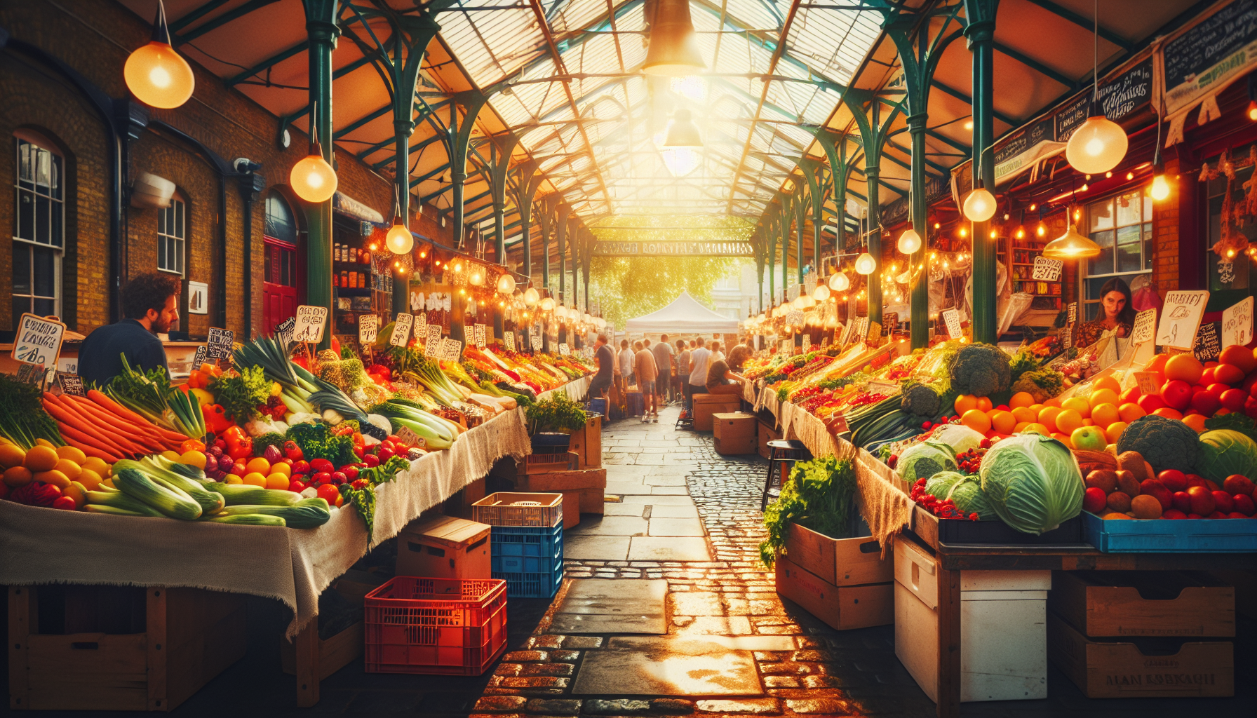 Are Borough Market food stalls in London paving the way for a healthier city? - London good news