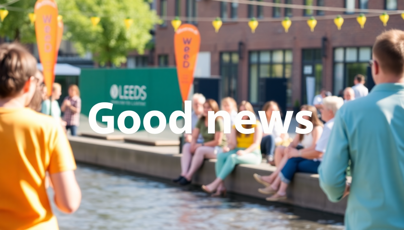 Did the Leeds Waterfront Festival Boost the City's Green Initiatives in 2025? - Leeds good news story