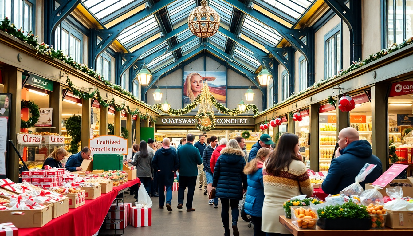 Is the Oxford Covered Market bringing the festive spirit early with a Christmas charity event? - Oxford good news story