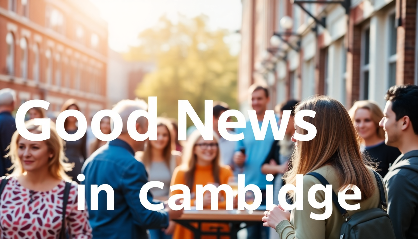 Uplifting news from Cambridge - Cambridge good news story