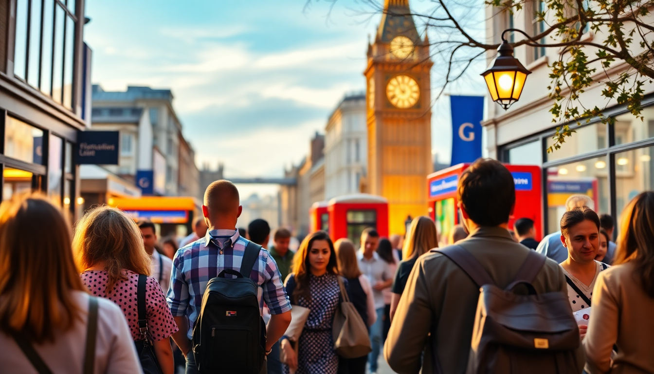 Uplifting news from London