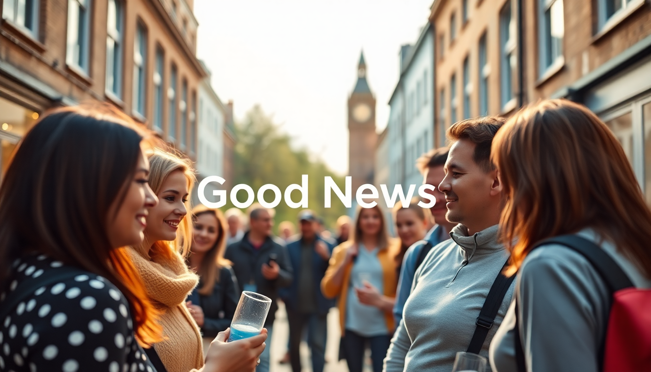 Uplifting news from London