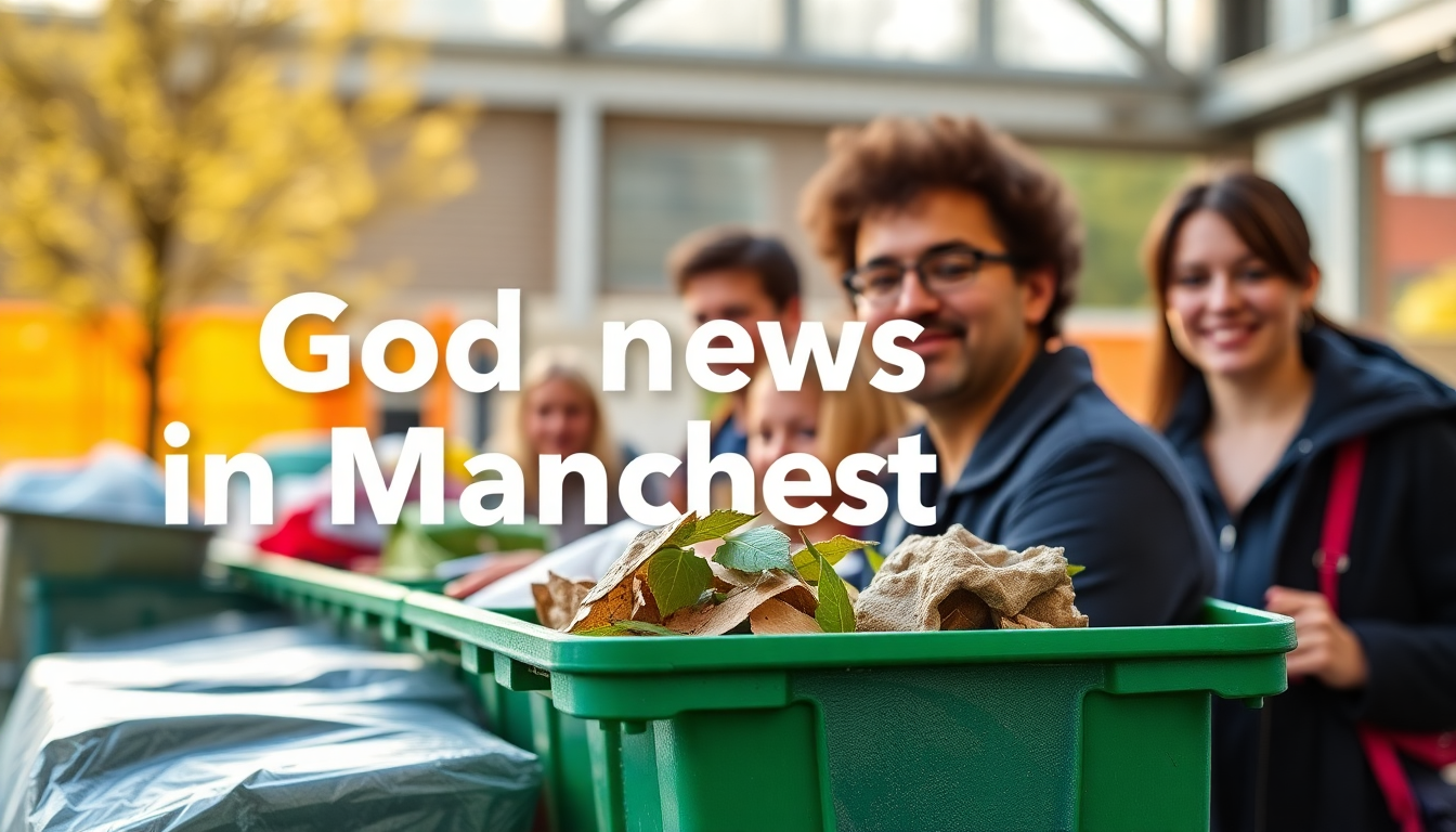 What exciting innovations are transforming Manchester's waste management landscape? - Manchester good news story