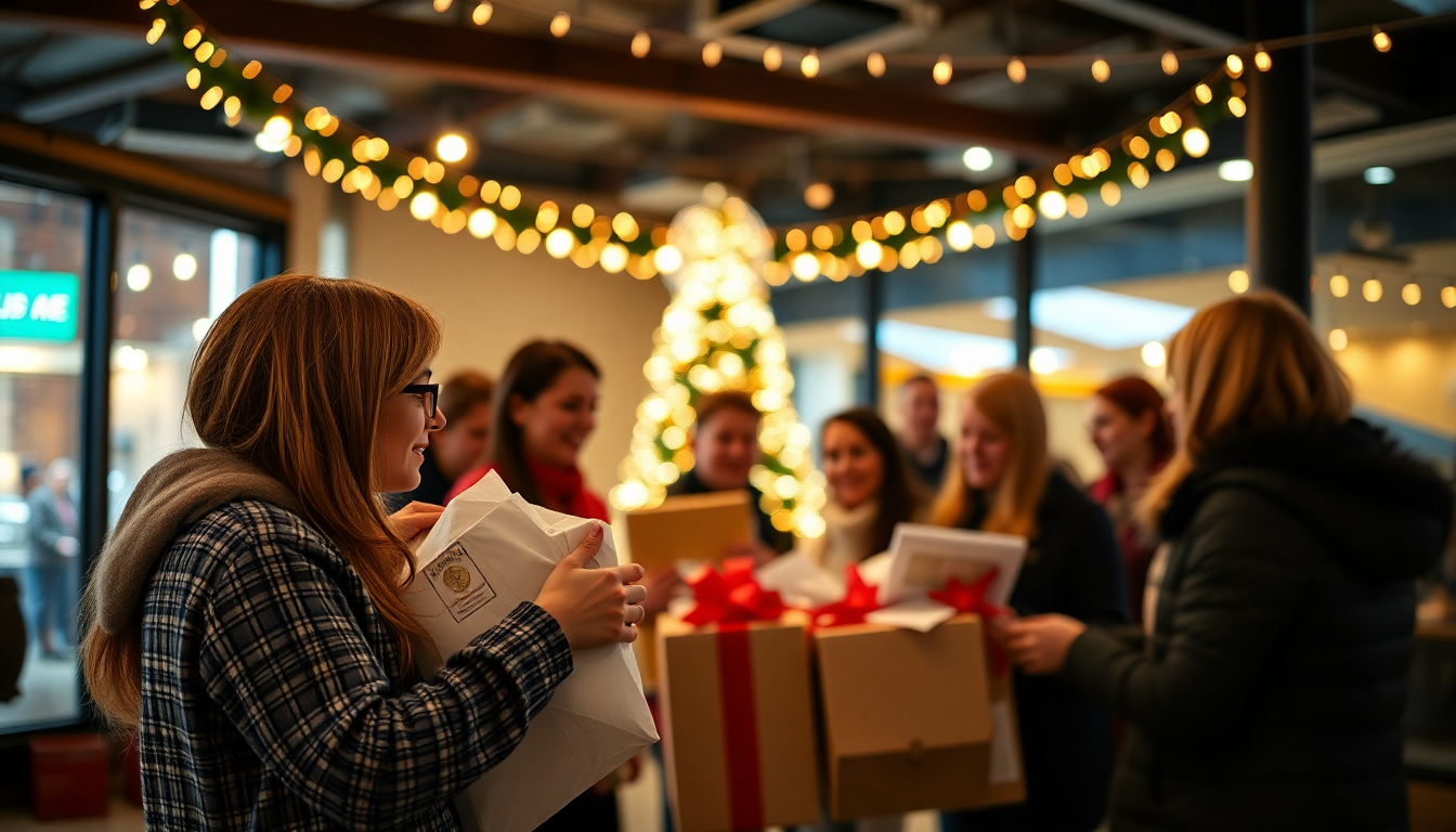 What heartwarming initiative is Leeds University leading to support local families this Christmas? - Leeds good news story