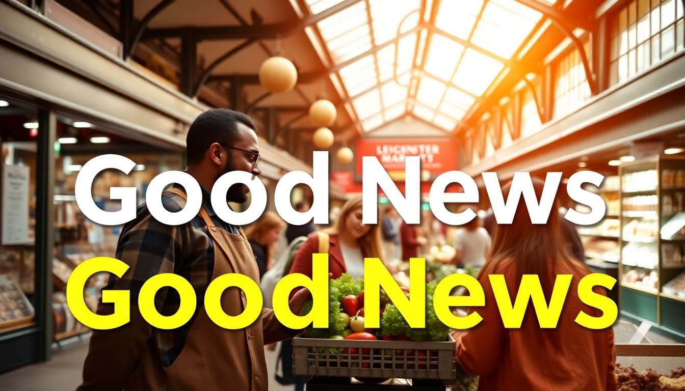 What New Initiative at Leicester Market is Bringing the Community Together? - Leicester good news story