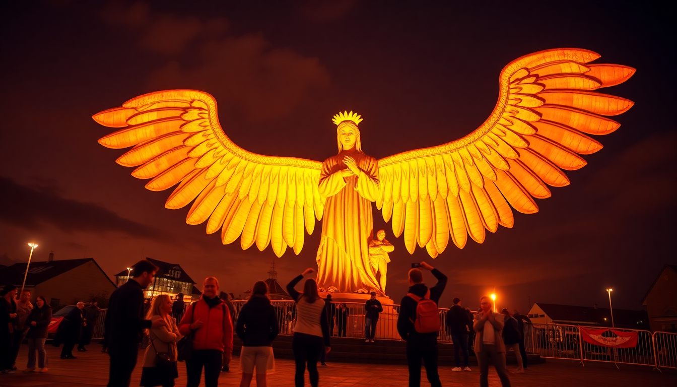 Who are the local artists using The Angel of the North to inspire a new generation in Newcastle? - Newcastle good news story