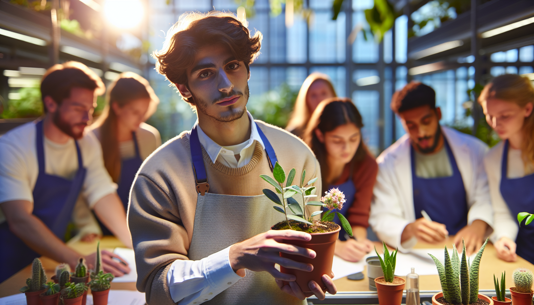 Who is the young Oxford horticulturist making waves at the Botanic Garden? - Oxford good news
